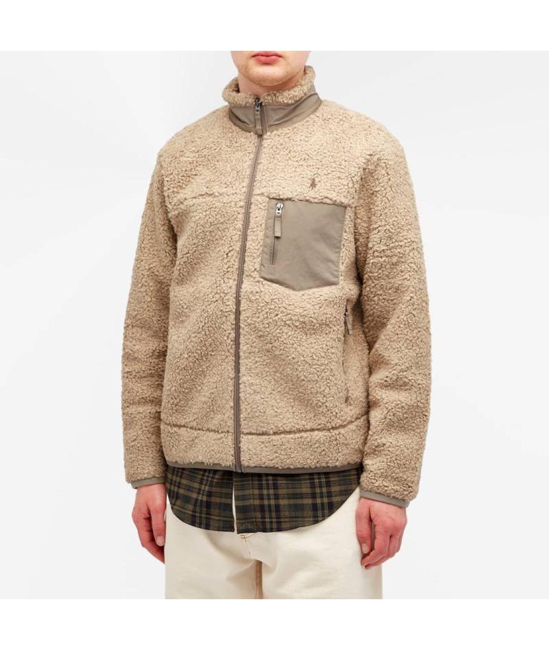 POLO RALPH LAUREN Бежевая куртка, фото 3