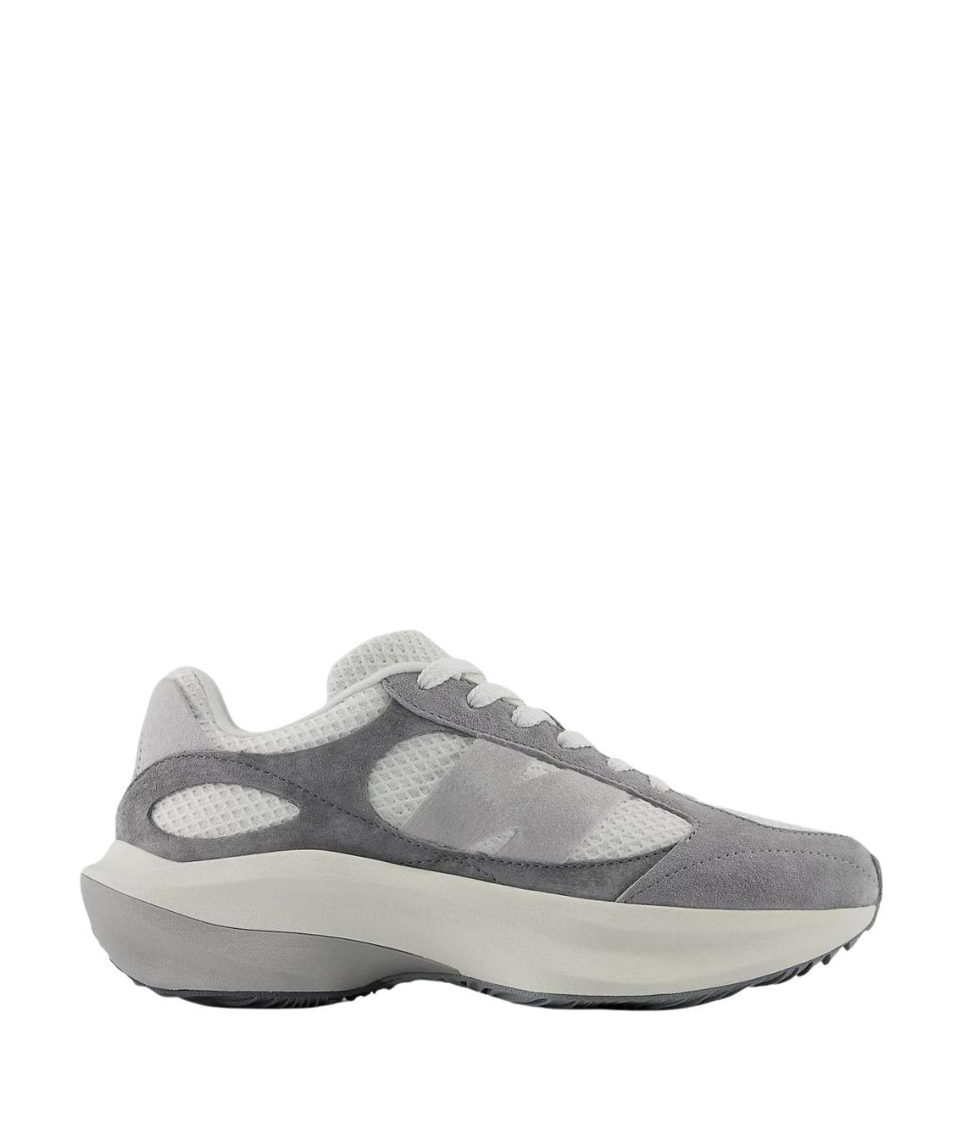 NEW BALANCE Серые замшевые кроссовки, фото 1