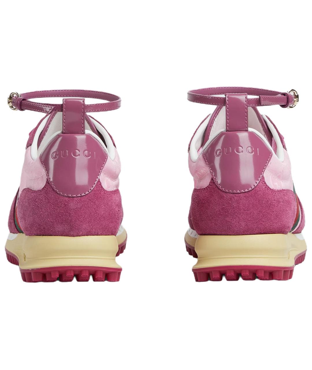 GUCCI Розовые кроссовки, фото 5