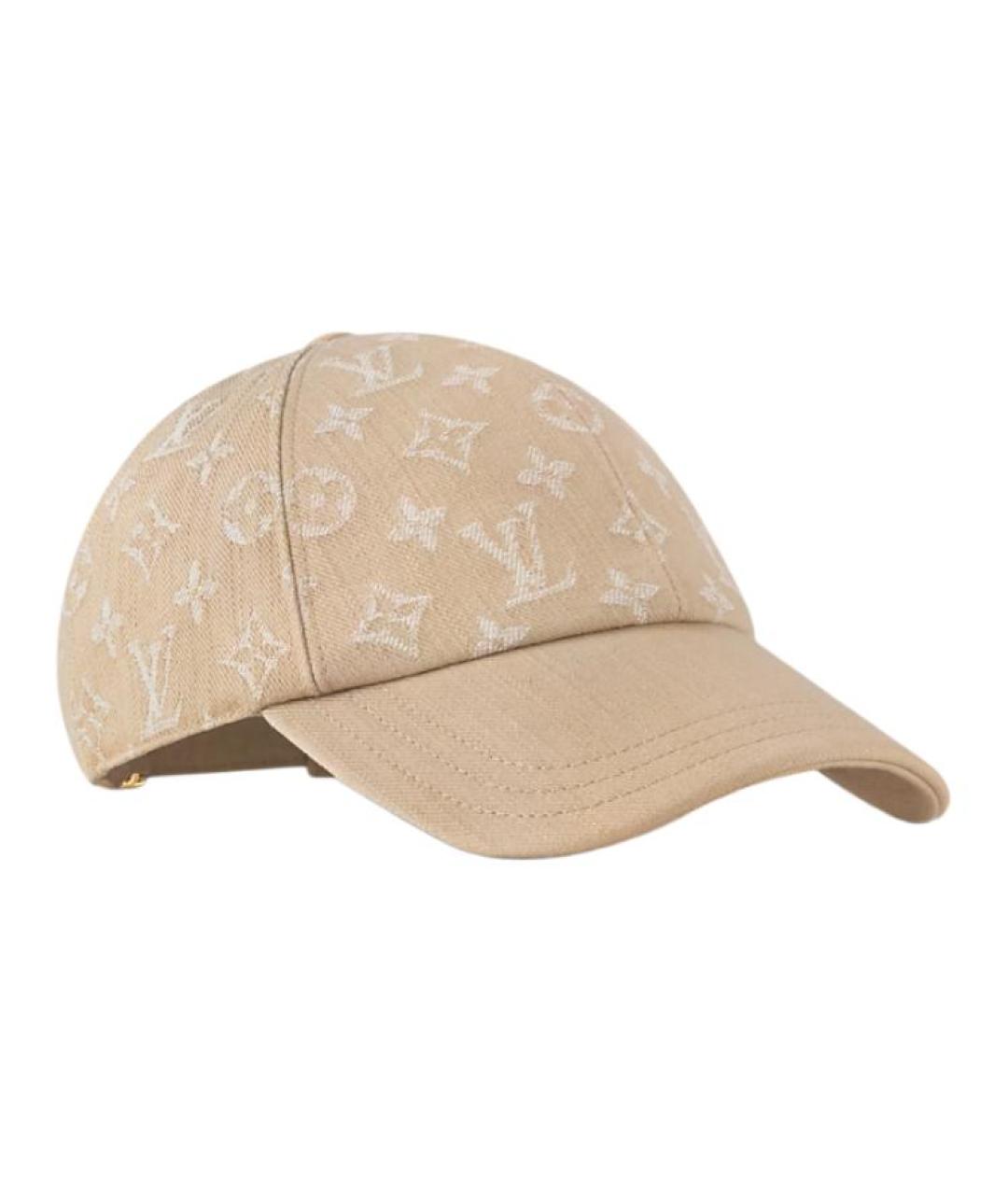LOUIS VUITTON Бежевая кепка, фото 2