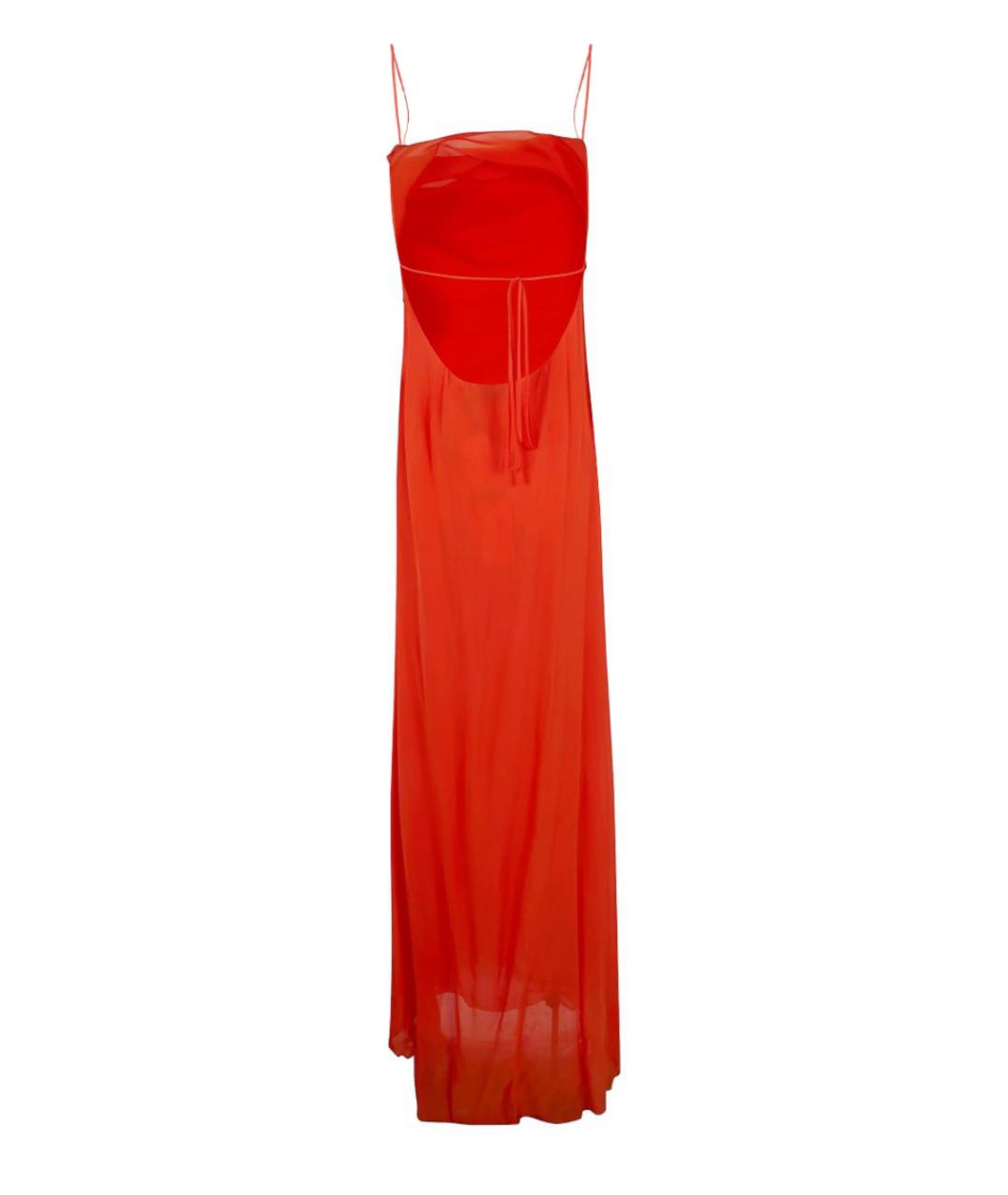 BLUMARINE Оранжевое платье, фото 3