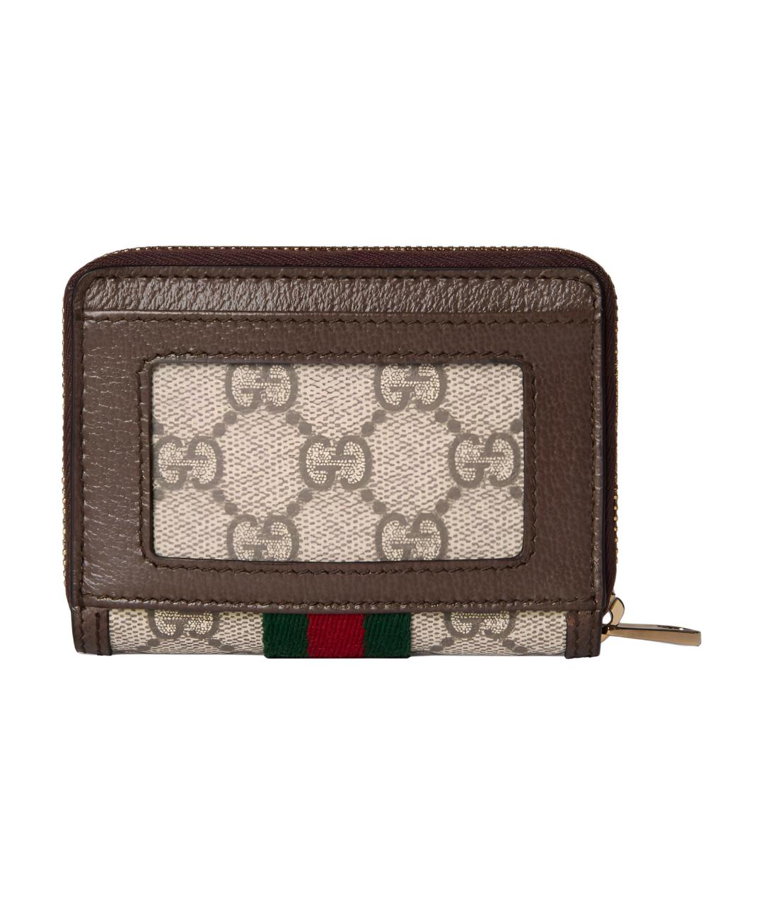 GUCCI Коричневый кошелек, фото 3