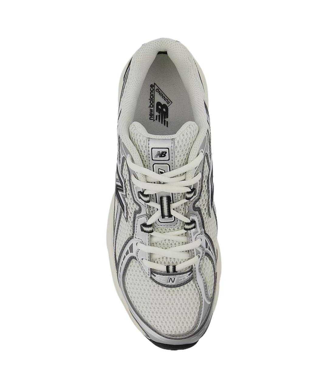 NEW BALANCE Белые текстильные кроссовки, фото 4