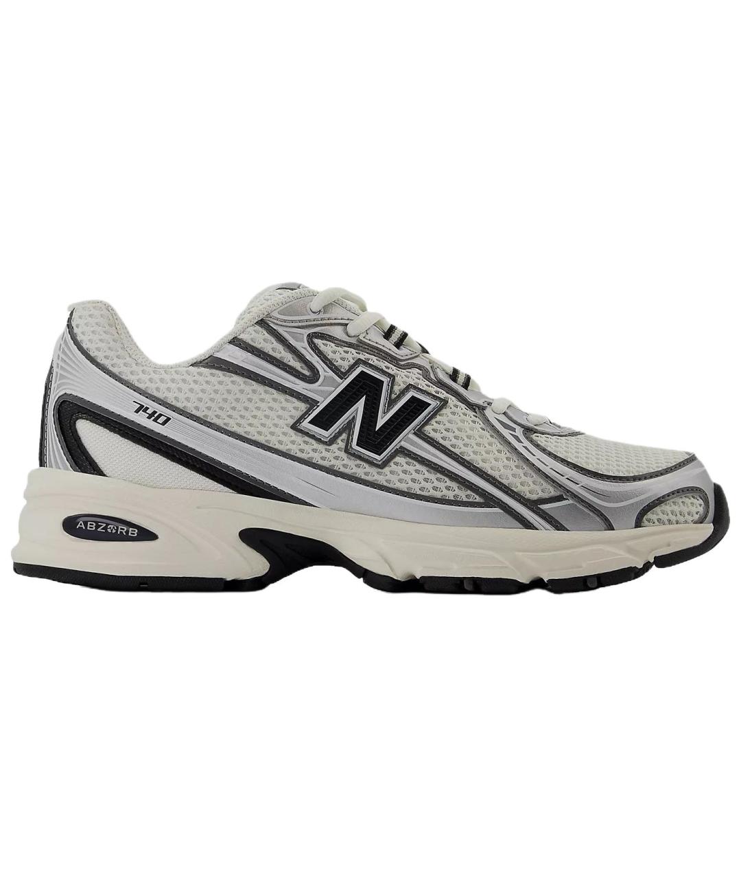 NEW BALANCE Белые текстильные кроссовки, фото 8