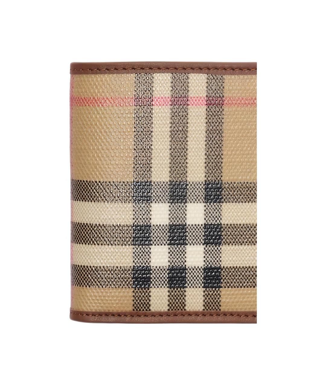 BURBERRY Бежевый кошелек, фото 4
