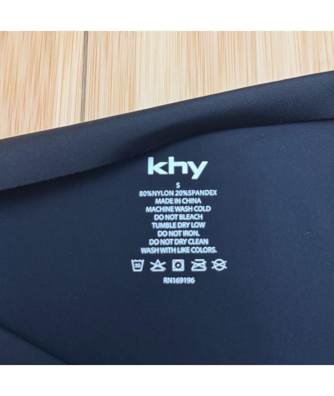 KHY Черная футболка, фото 5