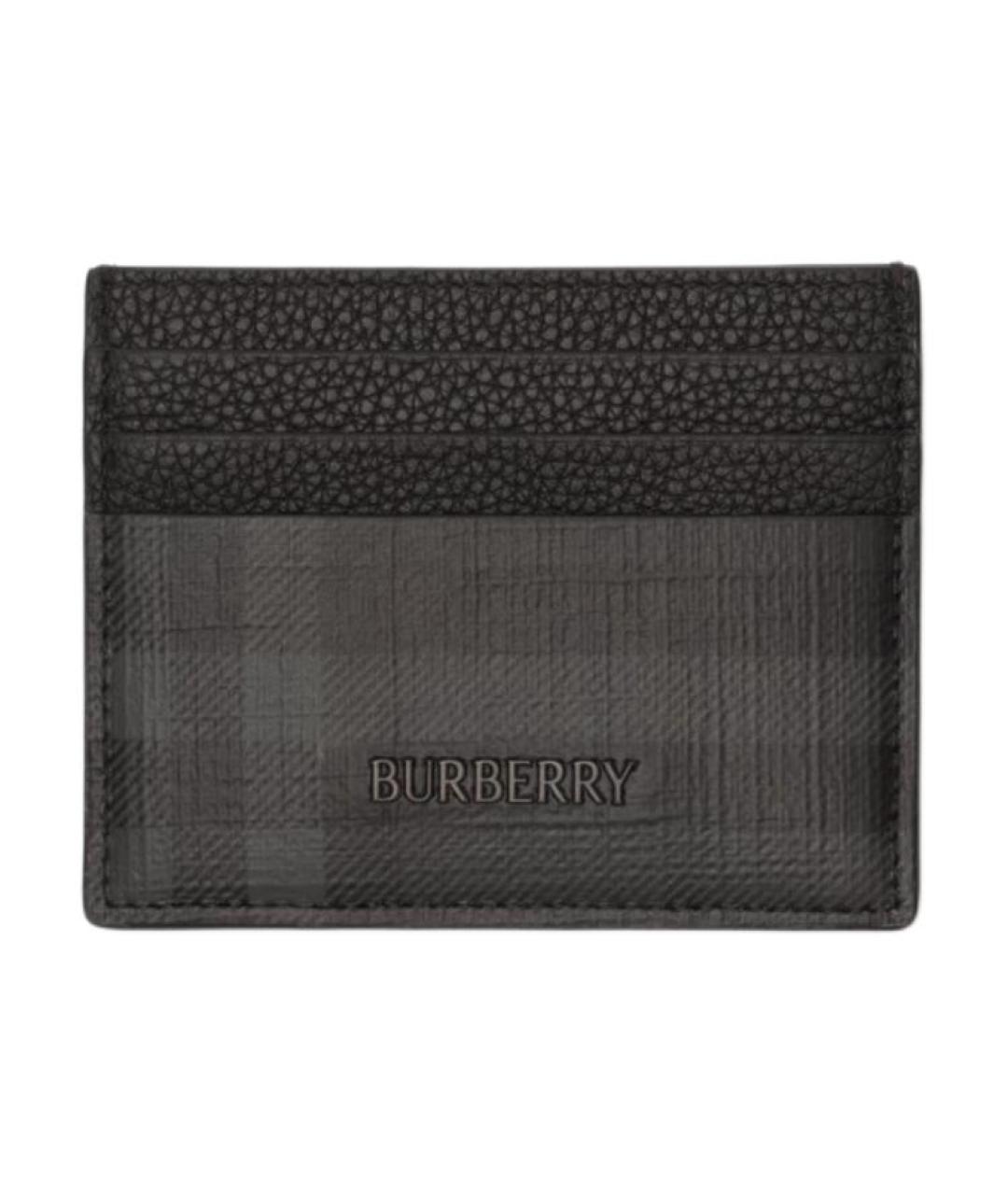 BURBERRY Серый кардхолдер, фото 1
