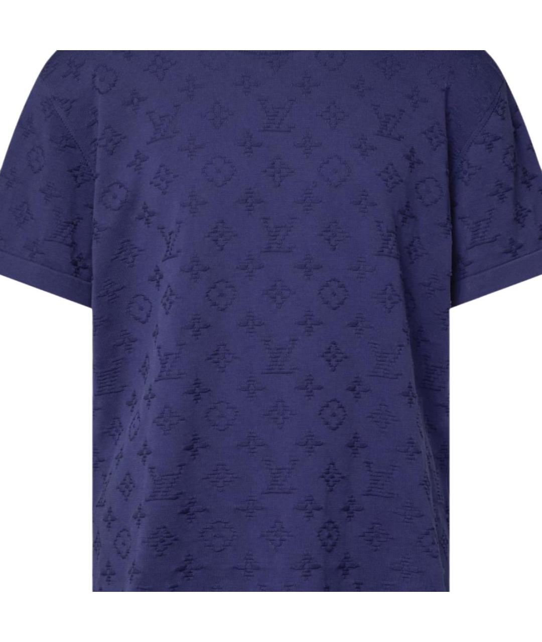 LOUIS VUITTON Синяя футболка, фото 5