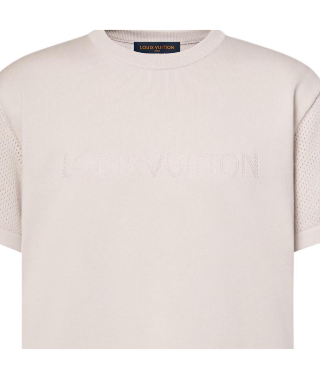 LOUIS VUITTON Хаки футболка, фото 2