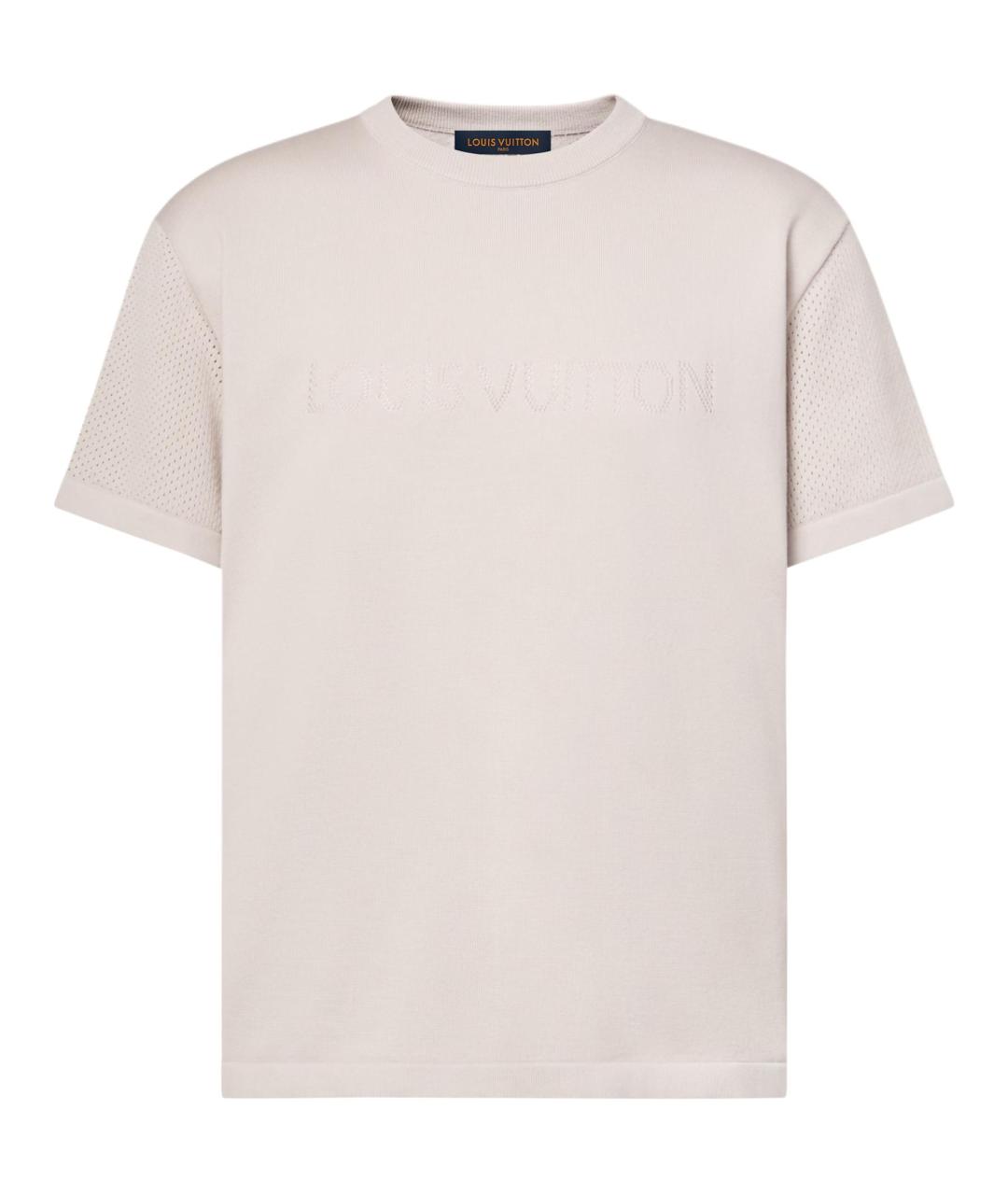 LOUIS VUITTON Хаки футболка, фото 1