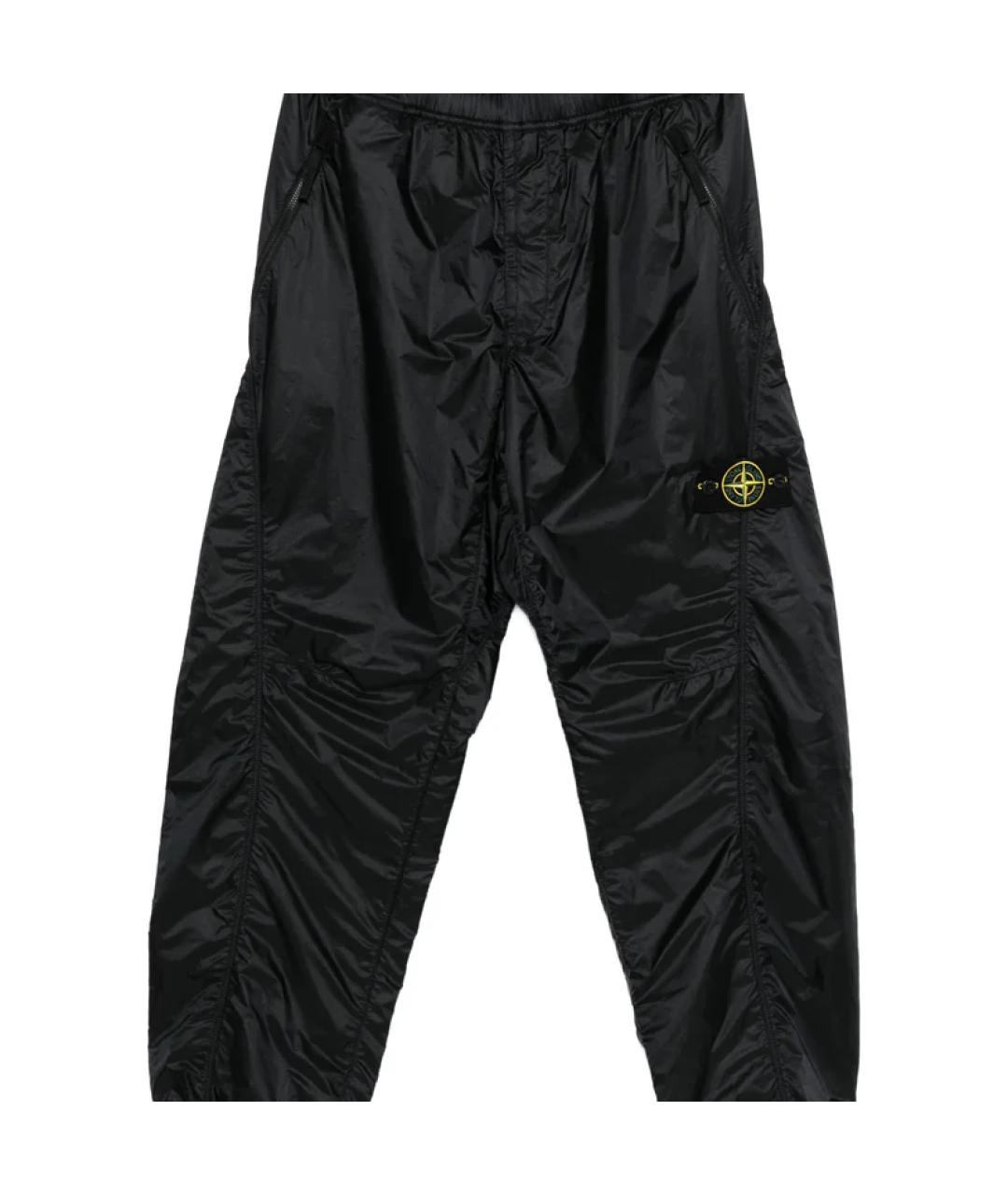 STONE ISLAND Темно-синие повседневные брюки, фото 5