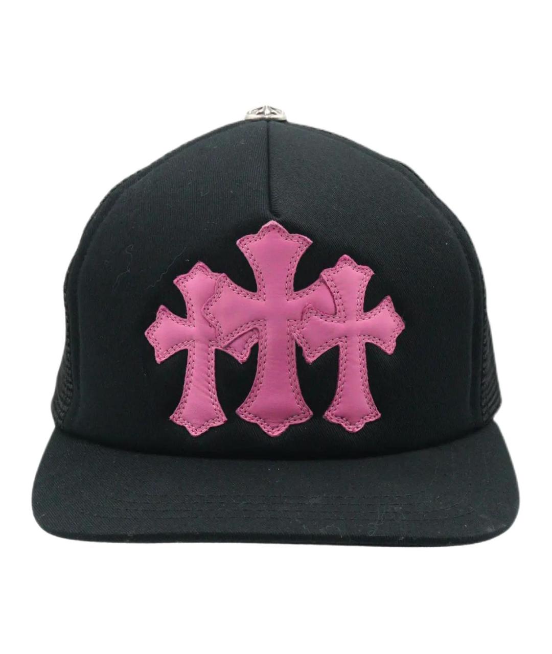 CHROME HEARTS Черная кепка/бейсболка, фото 2