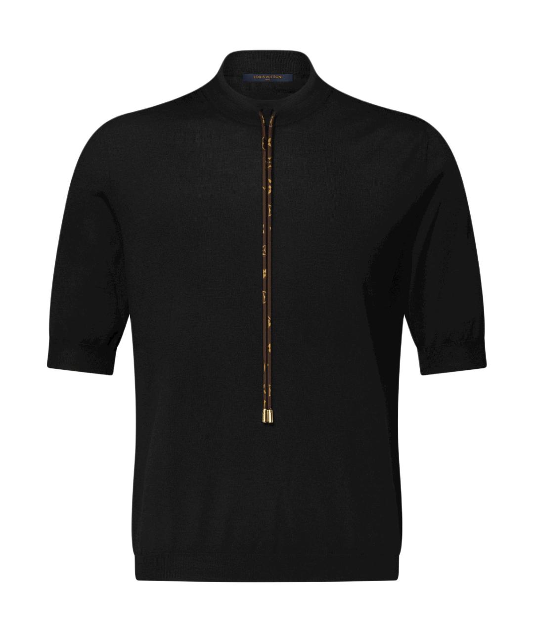 LOUIS VUITTON Черный джемпер / свитер, фото 1