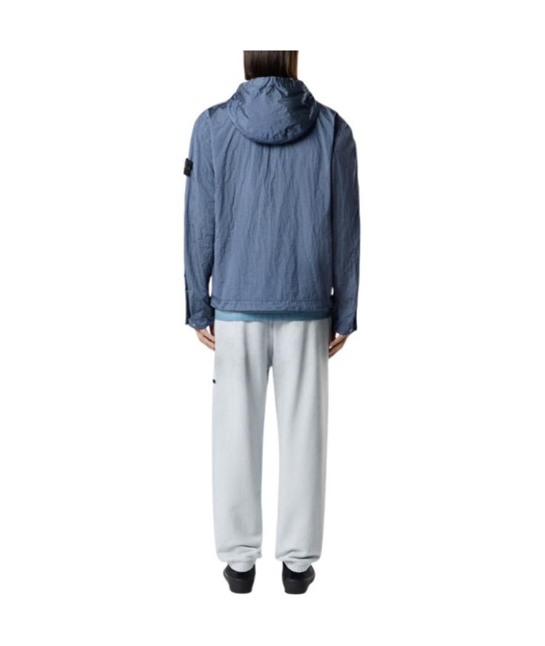 STONE ISLAND Синяя куртка, фото 4