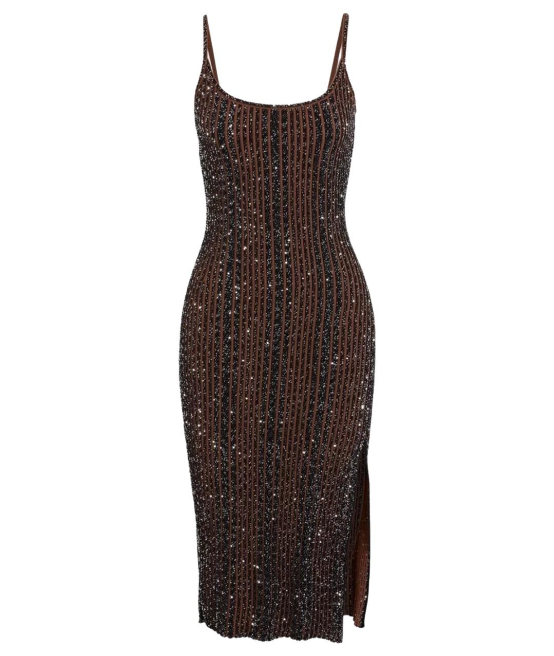 MISSONI Черное вискозное коктейльное платье, фото 1