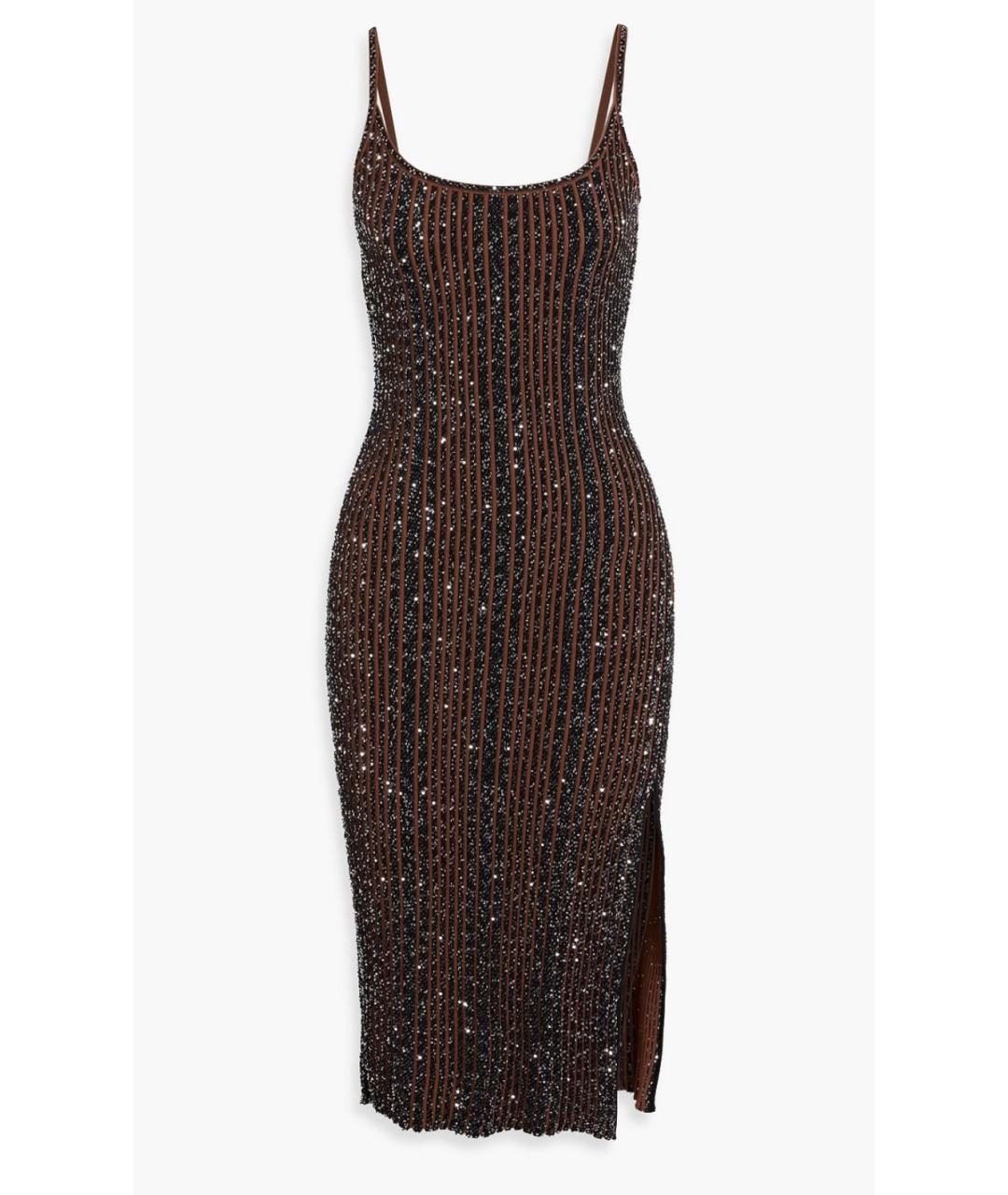 MISSONI Черное вискозное коктейльное платье, фото 5