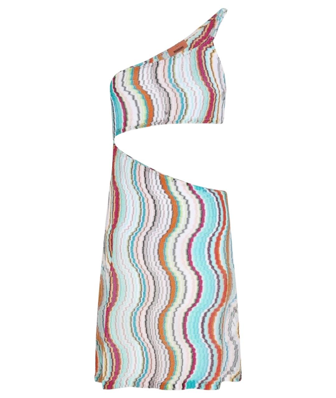 MISSONI Мульти вискозное платье, фото 1