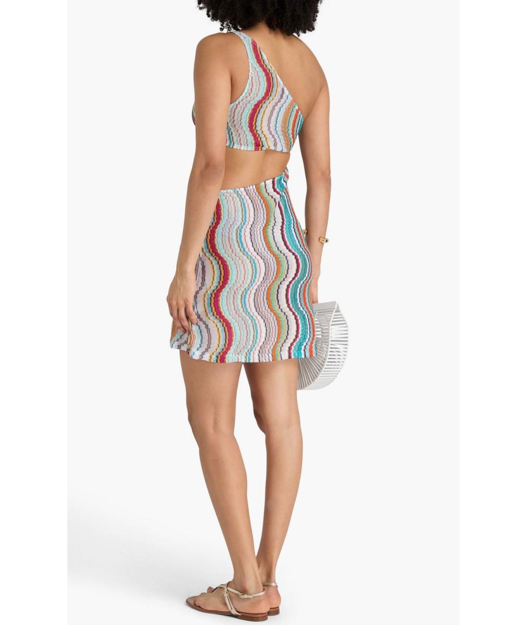 MISSONI Мульти вискозное платье, фото 3