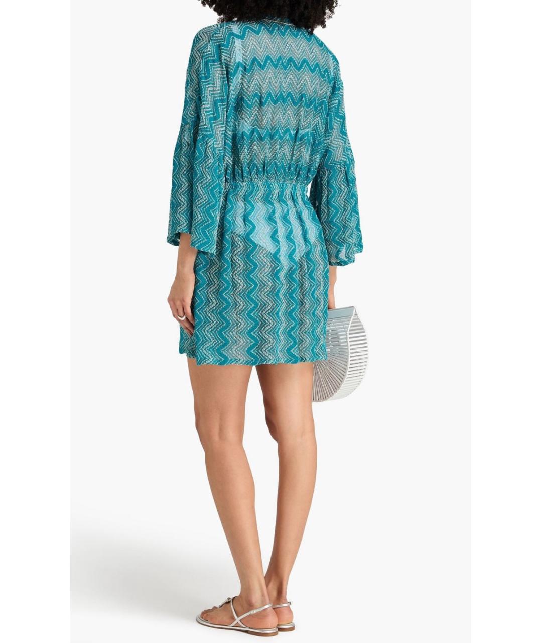 MISSONI Мульти вискозное платье, фото 3