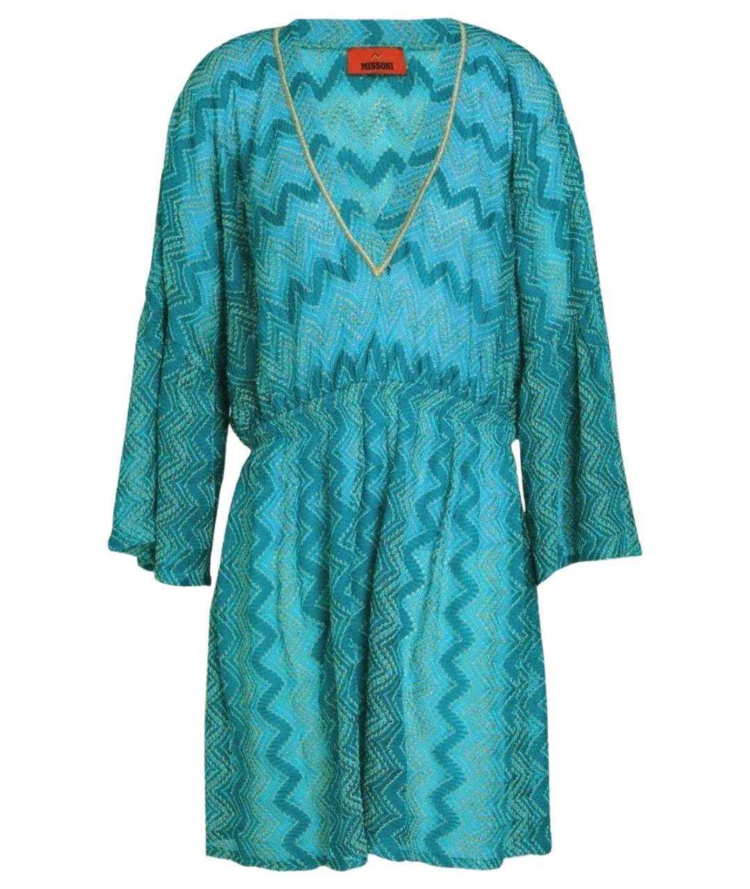 MISSONI Мульти вискозное платье, фото 1