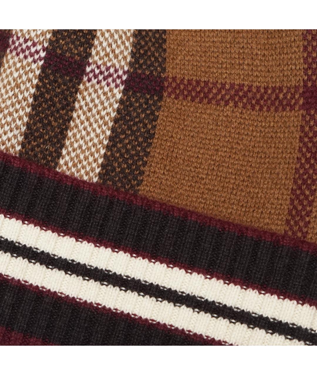 BURBERRY Коричневая кашемировая шапка, фото 2