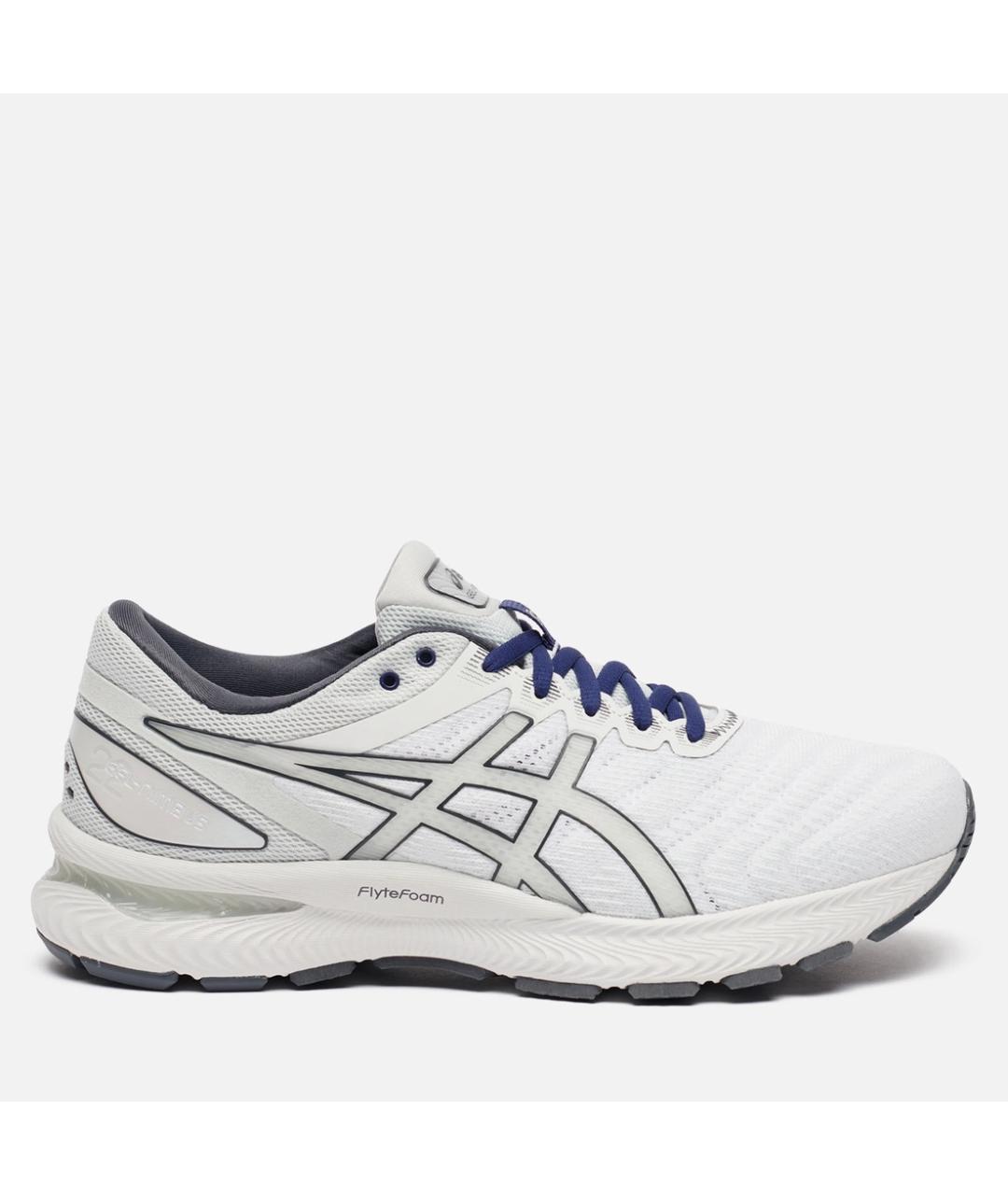 ASICS Белые текстильные низкие кроссовки / кеды, фото 7