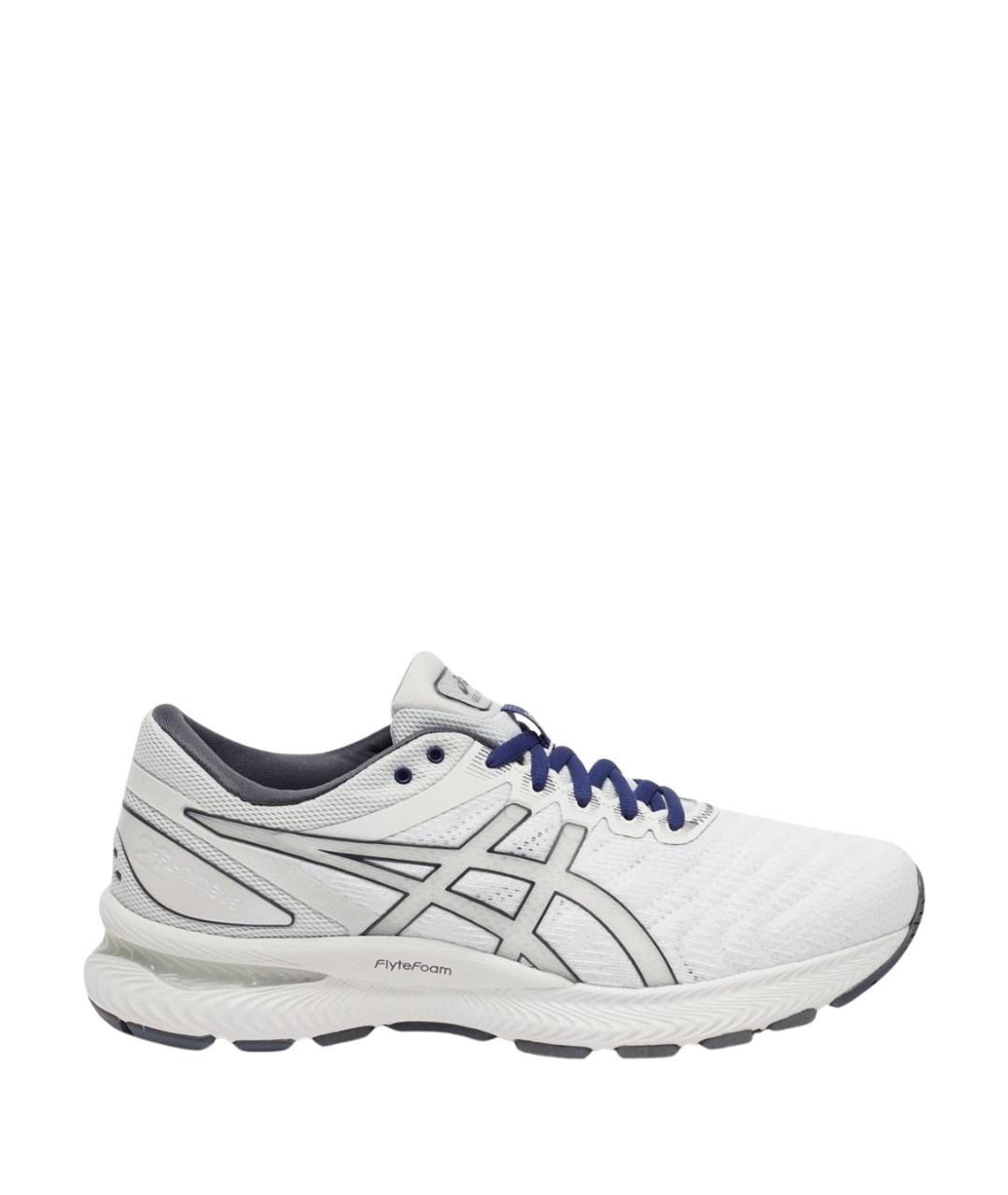 ASICS Белые текстильные низкие кроссовки / кеды, фото 1