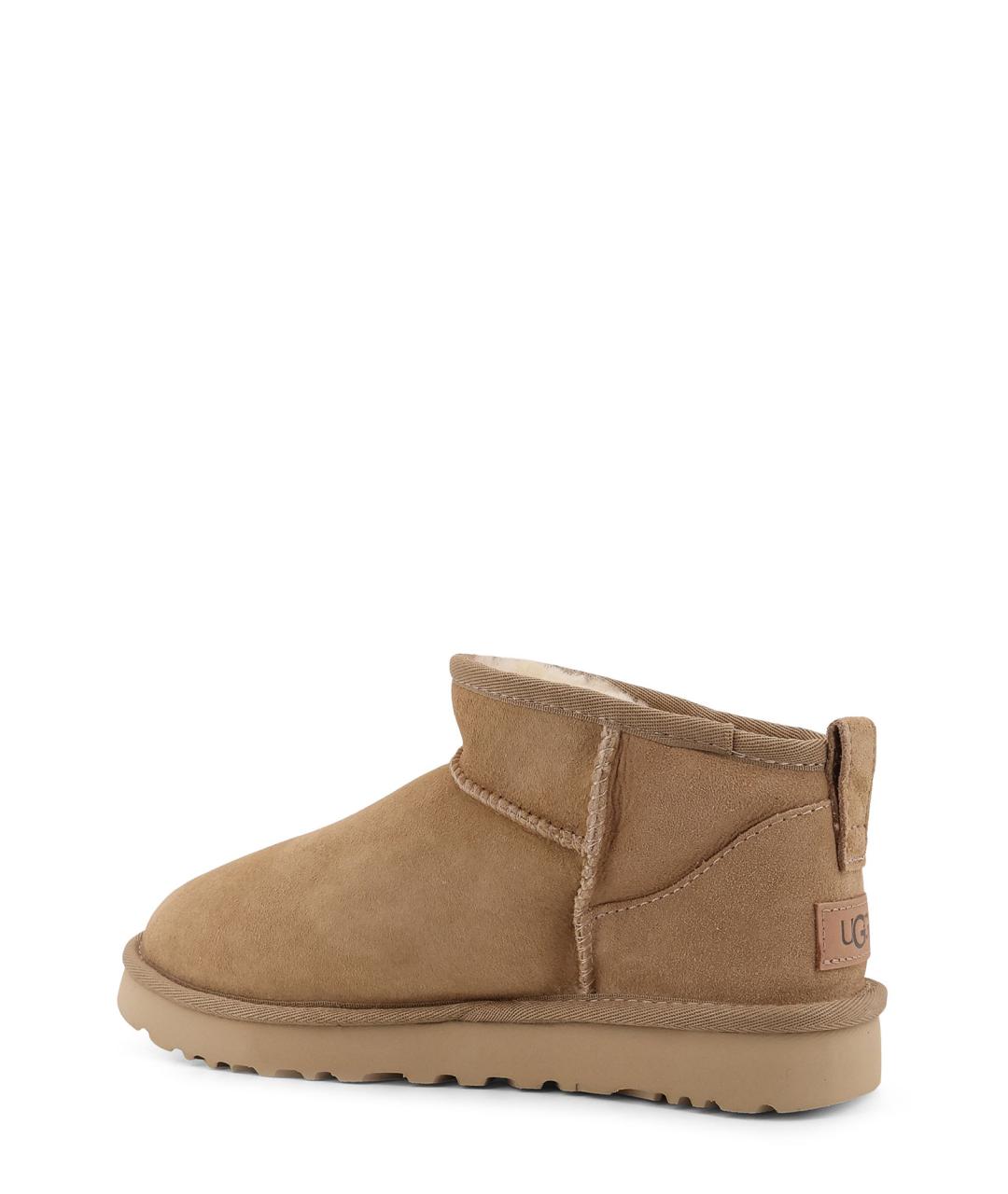UGG AUSTRALIA Бежевые замшевые ботинки, фото 3