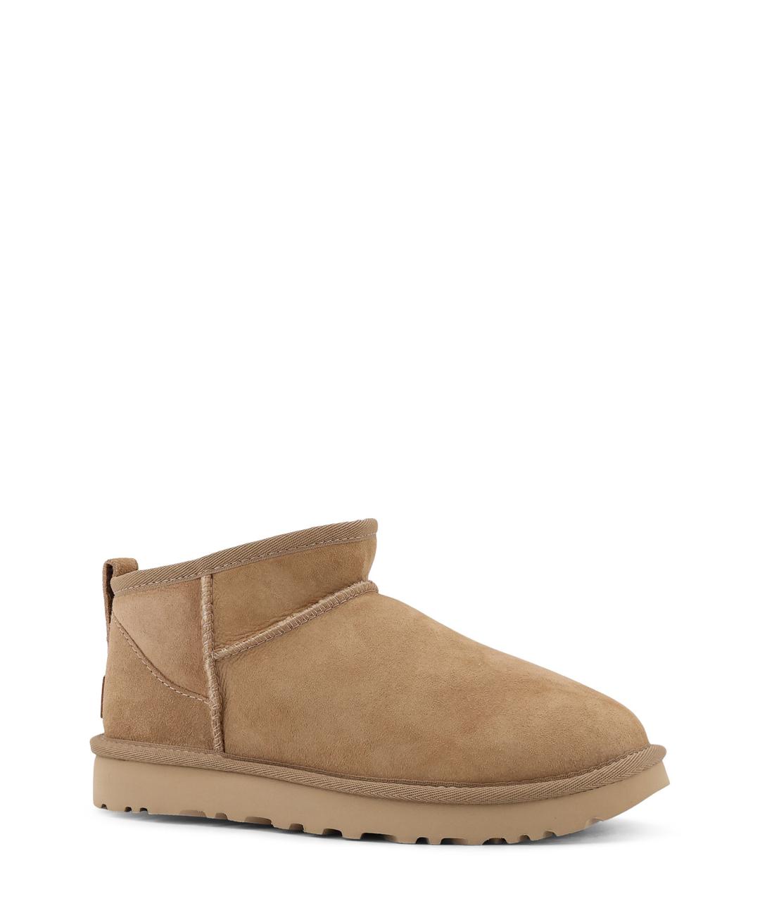 UGG AUSTRALIA Бежевые замшевые ботинки, фото 2