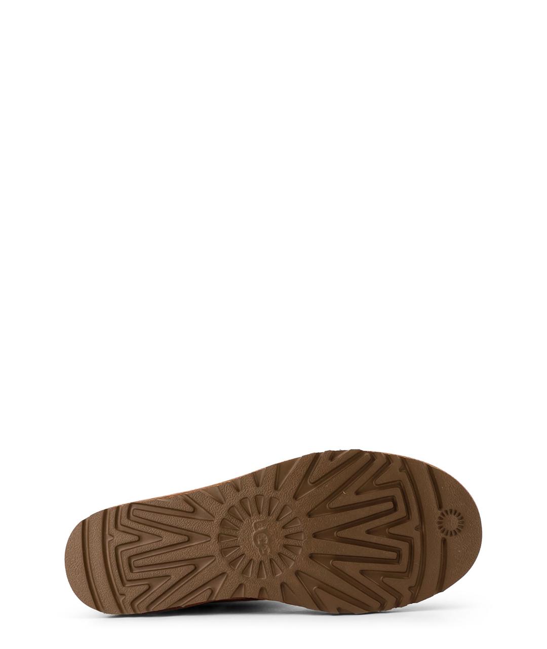 UGG AUSTRALIA Коричневые замшевые низкие ботинки, фото 4
