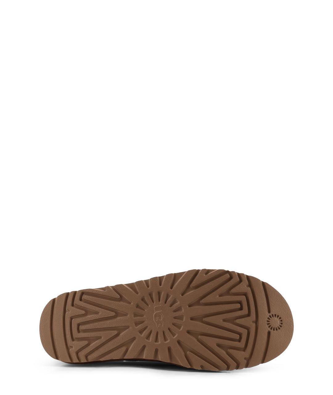 UGG AUSTRALIA Коричневые замшевые низкие ботинки, фото 4