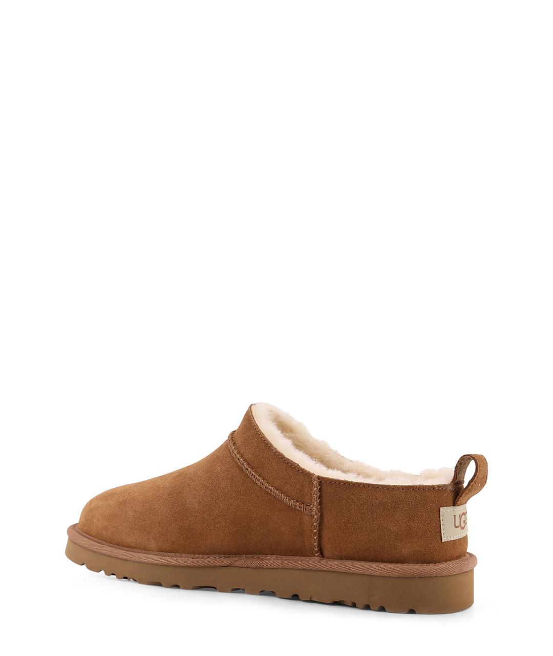 UGG AUSTRALIA Коричневые замшевые низкие ботинки, фото 3