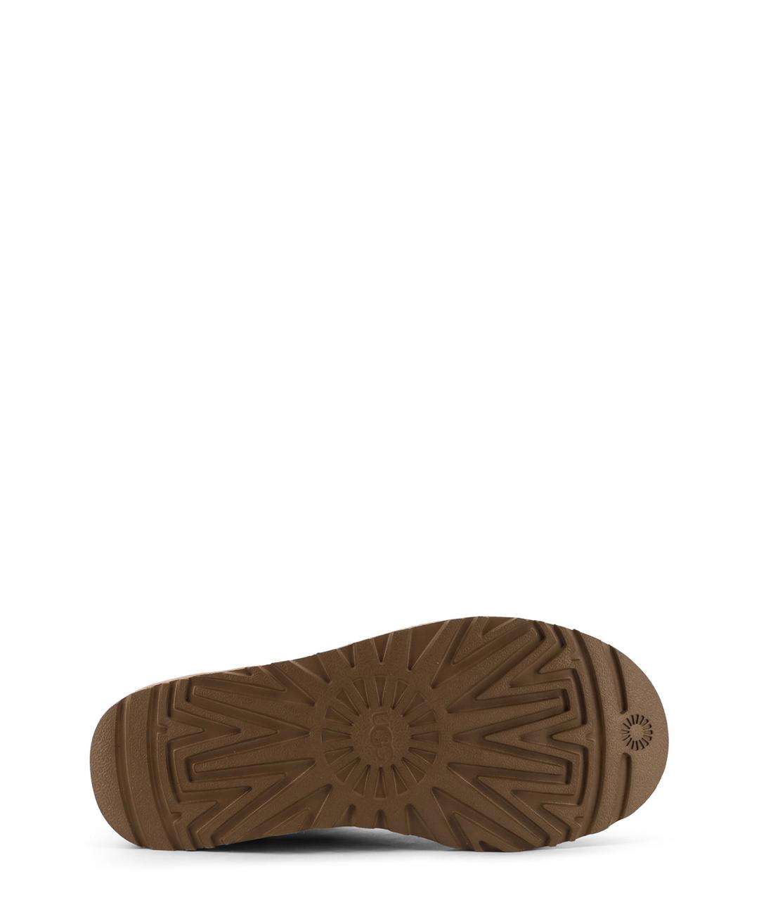 UGG AUSTRALIA Бежевые замшевые ботинки, фото 4