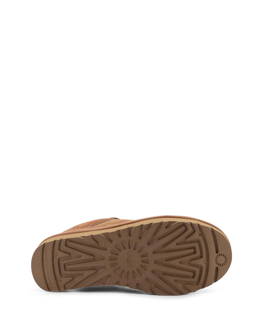 UGG AUSTRALIA Коричневые замшевые кроссовки, фото 4