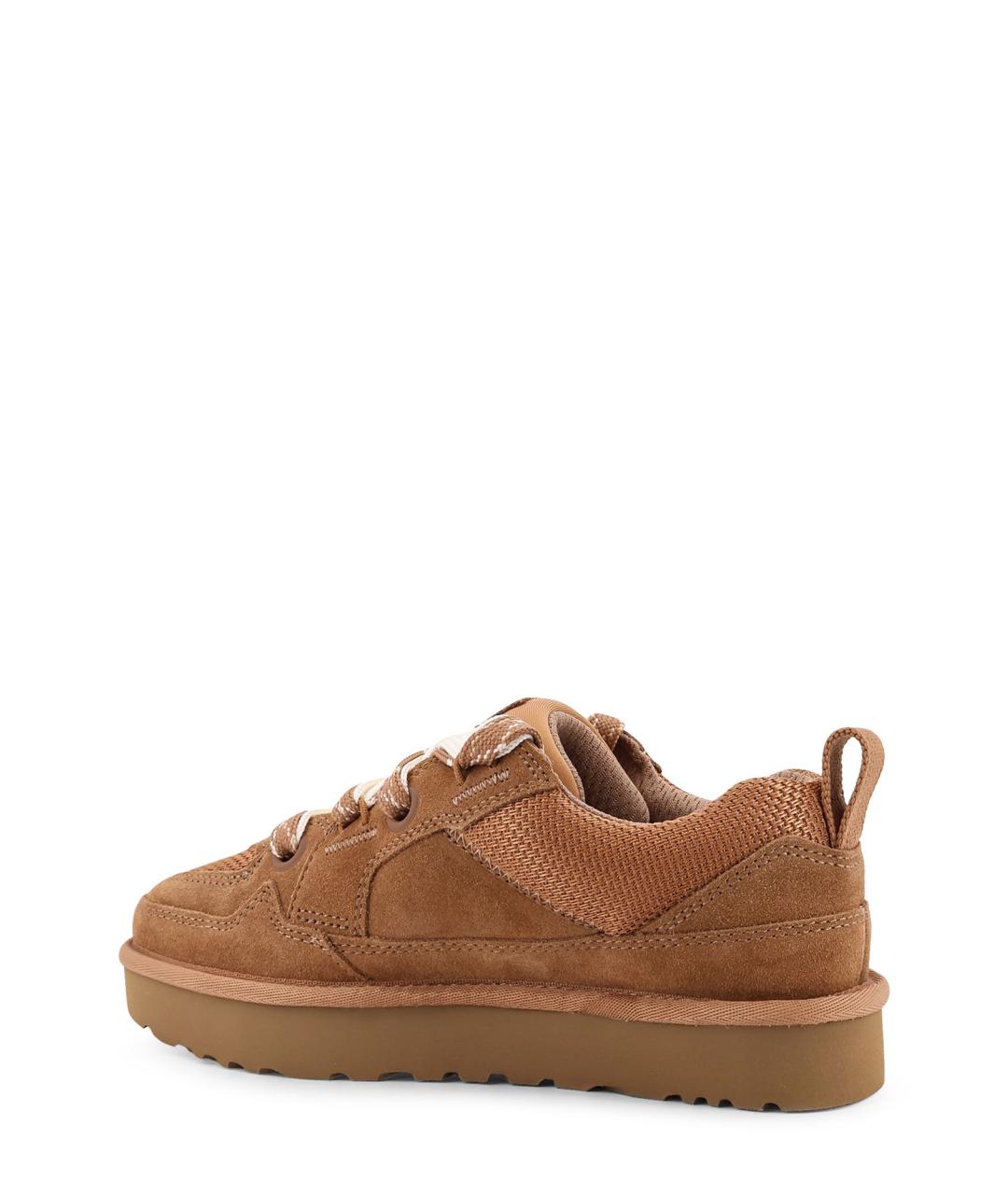 UGG AUSTRALIA Коричневые замшевые кроссовки, фото 3