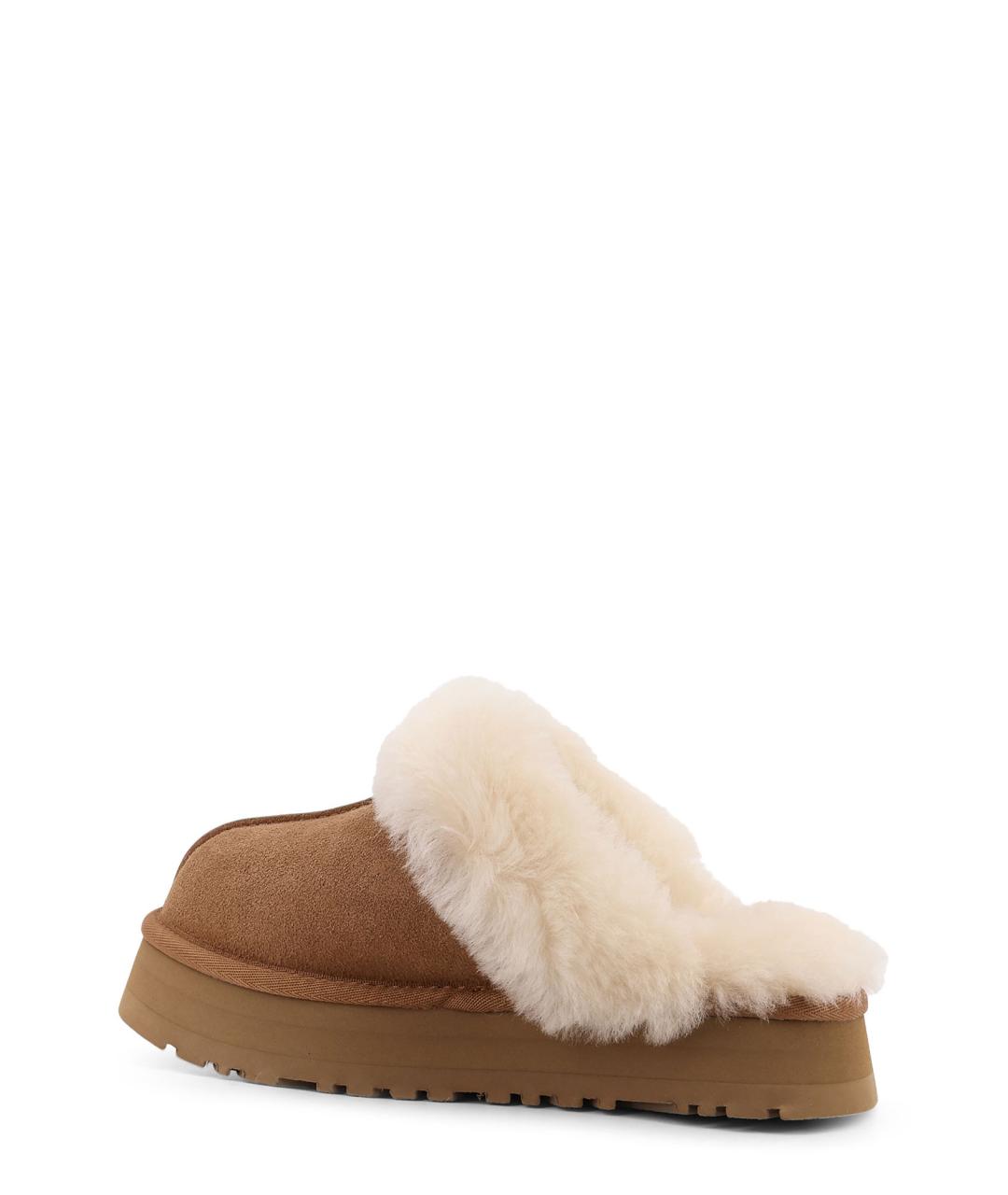 UGG AUSTRALIA Коричневые замшевые сабо, фото 3