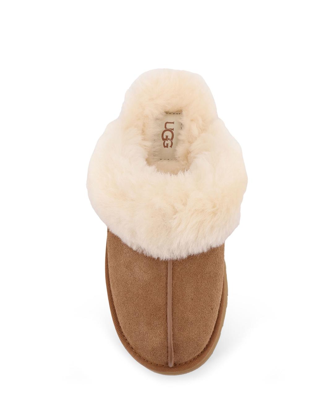UGG AUSTRALIA Коричневые замшевые сабо, фото 5
