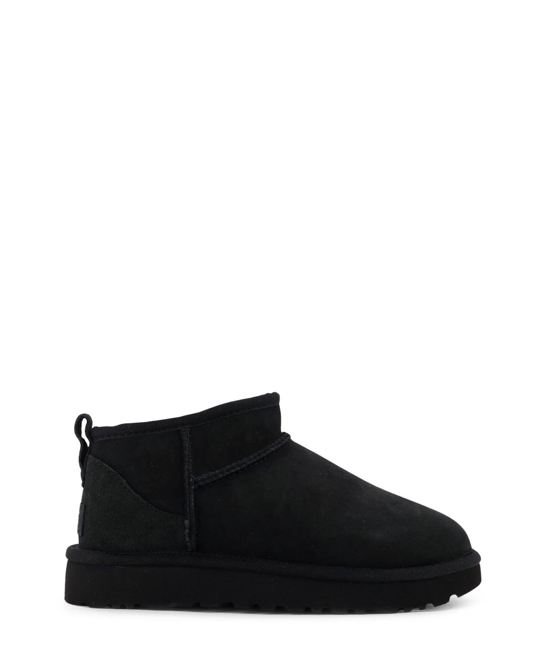 UGG AUSTRALIA Черные замшевые ботинки, фото 1