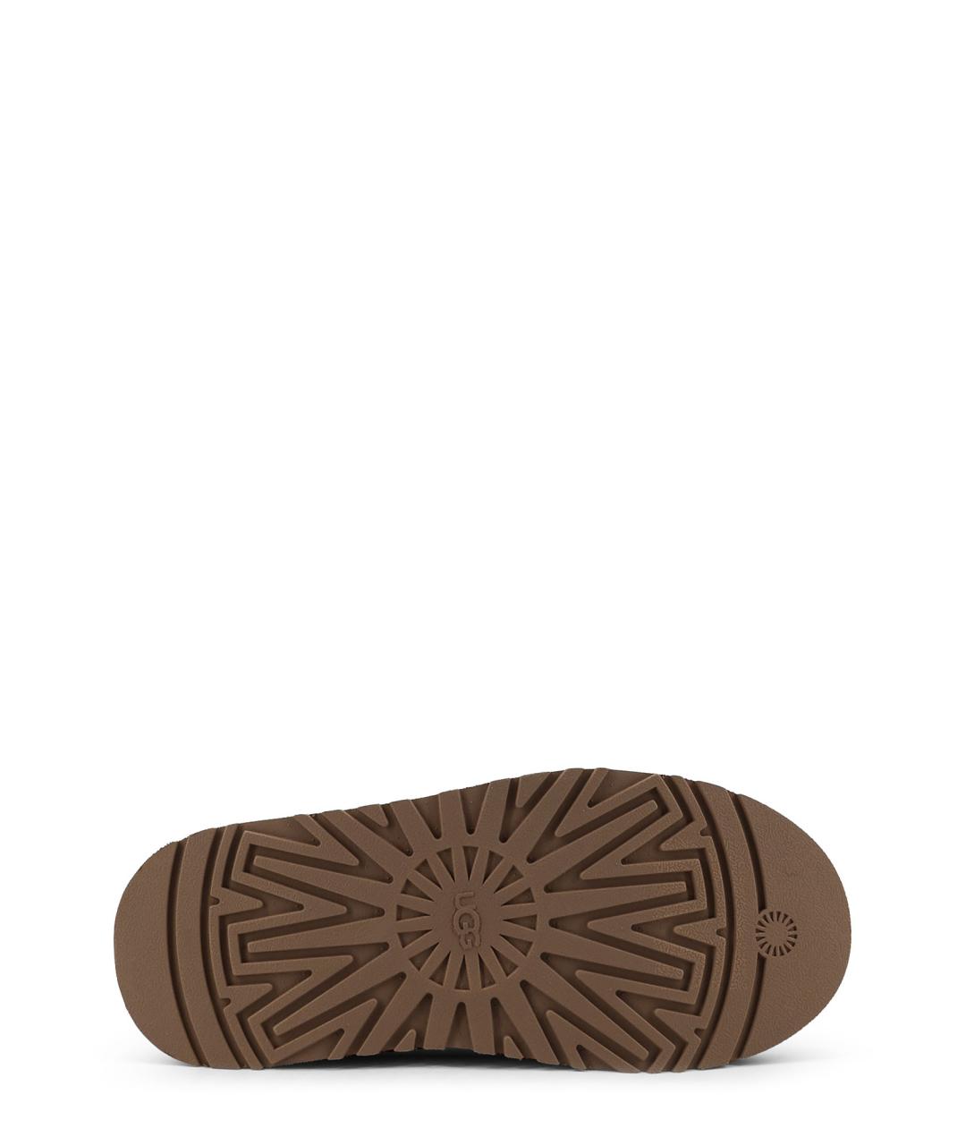UGG AUSTRALIA Коричневые замшевые ботинки, фото 4