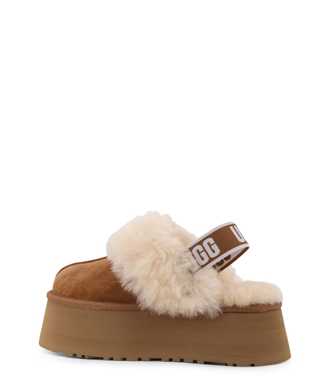 UGG AUSTRALIA Коричневые замшевые сабо, фото 3