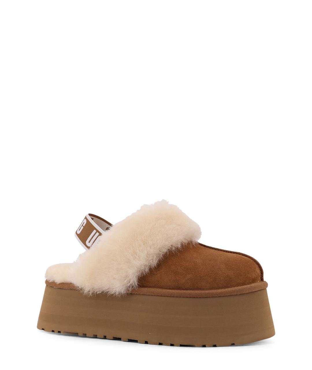 UGG AUSTRALIA Коричневые замшевые сабо, фото 2