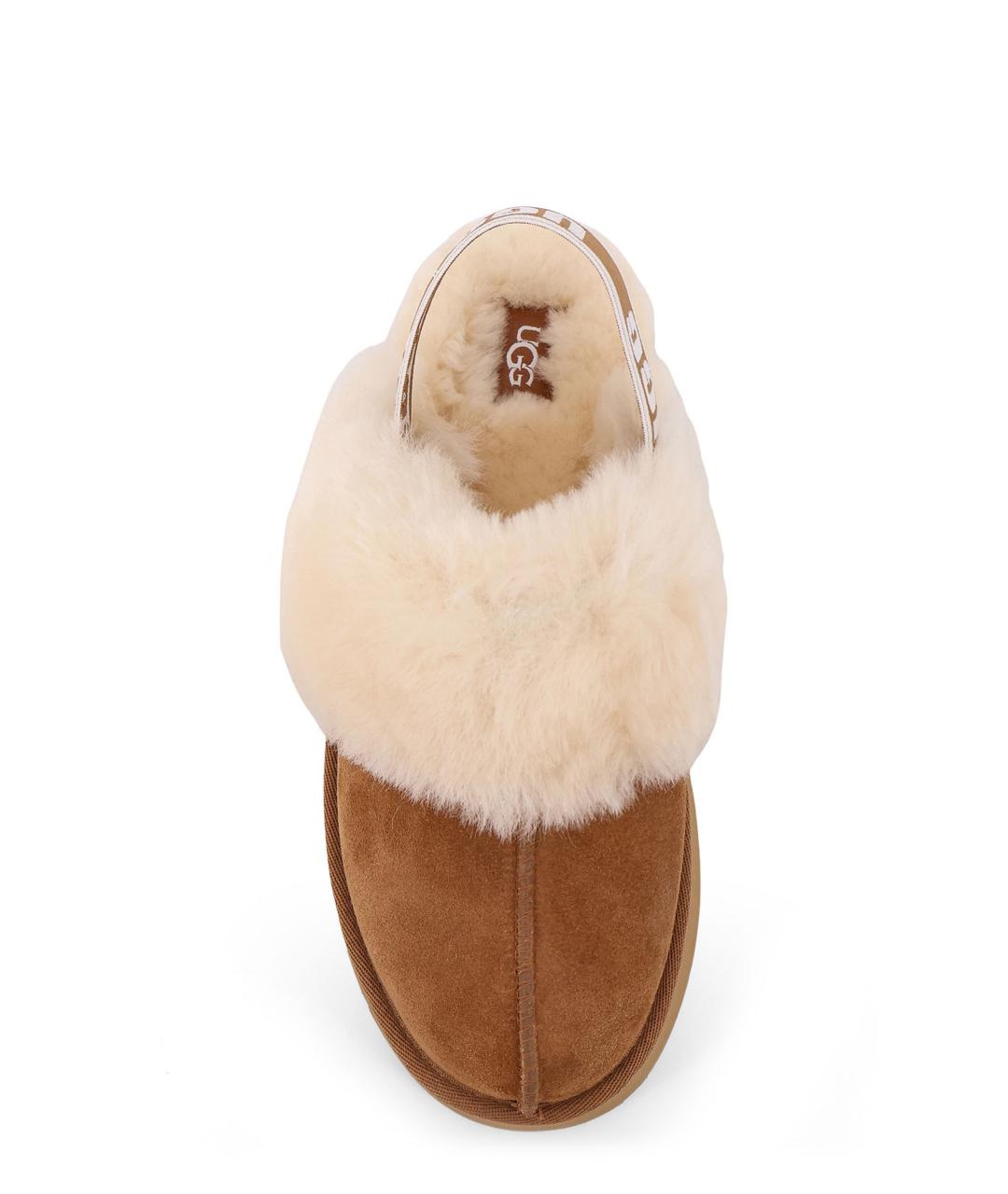 UGG AUSTRALIA Коричневые замшевые сабо, фото 5