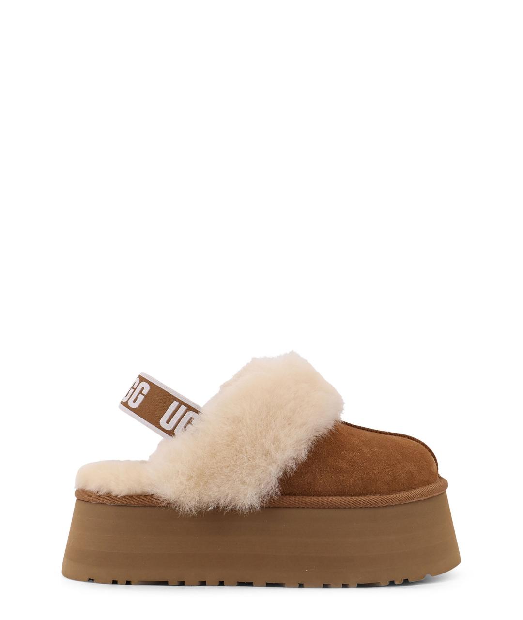 UGG AUSTRALIA Коричневые замшевые сабо, фото 1