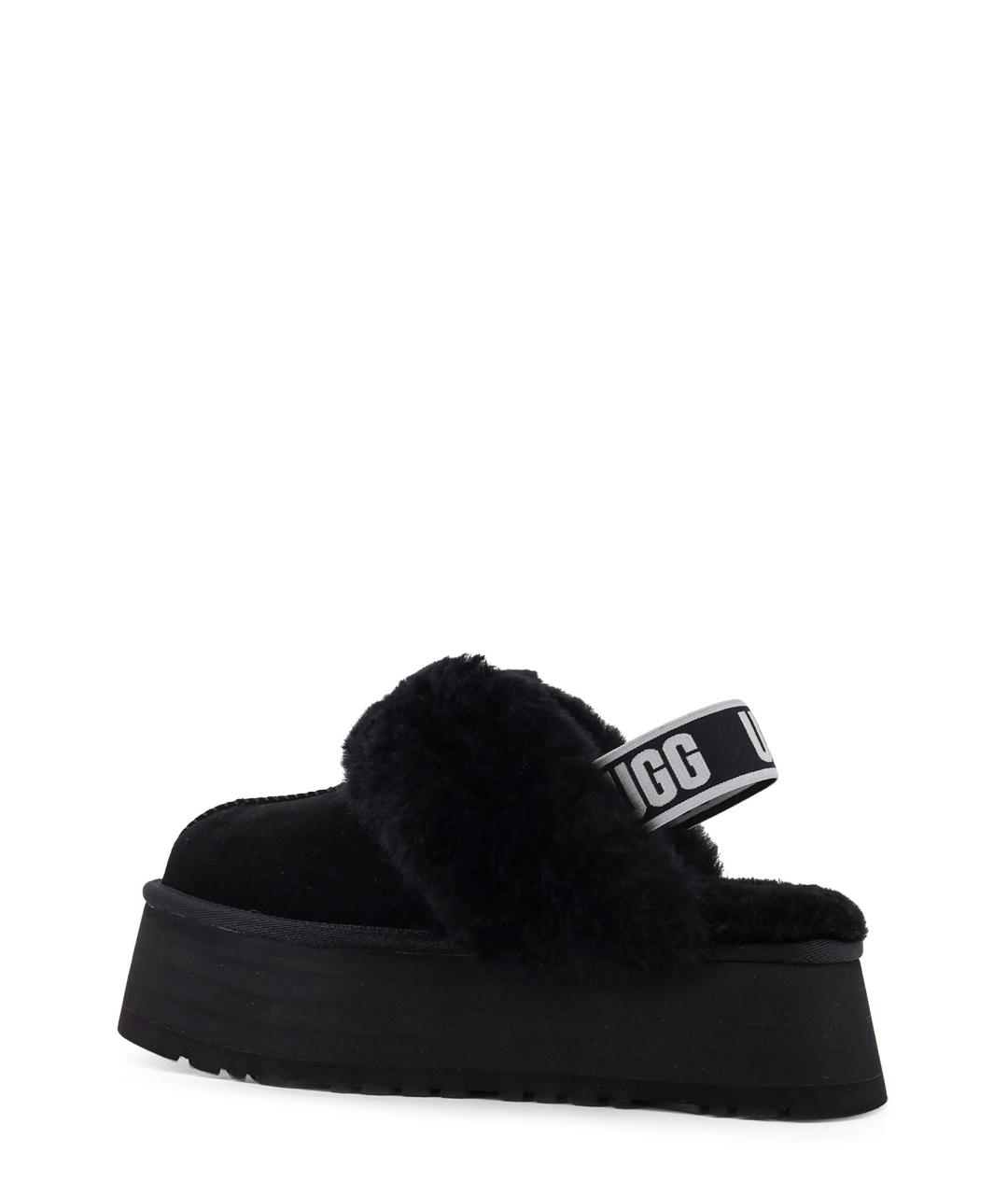 UGG AUSTRALIA Черные замшевые сабо, фото 3