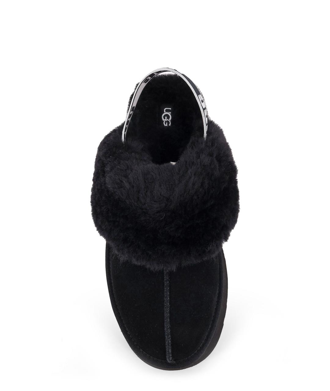 UGG AUSTRALIA Черные замшевые сабо, фото 5