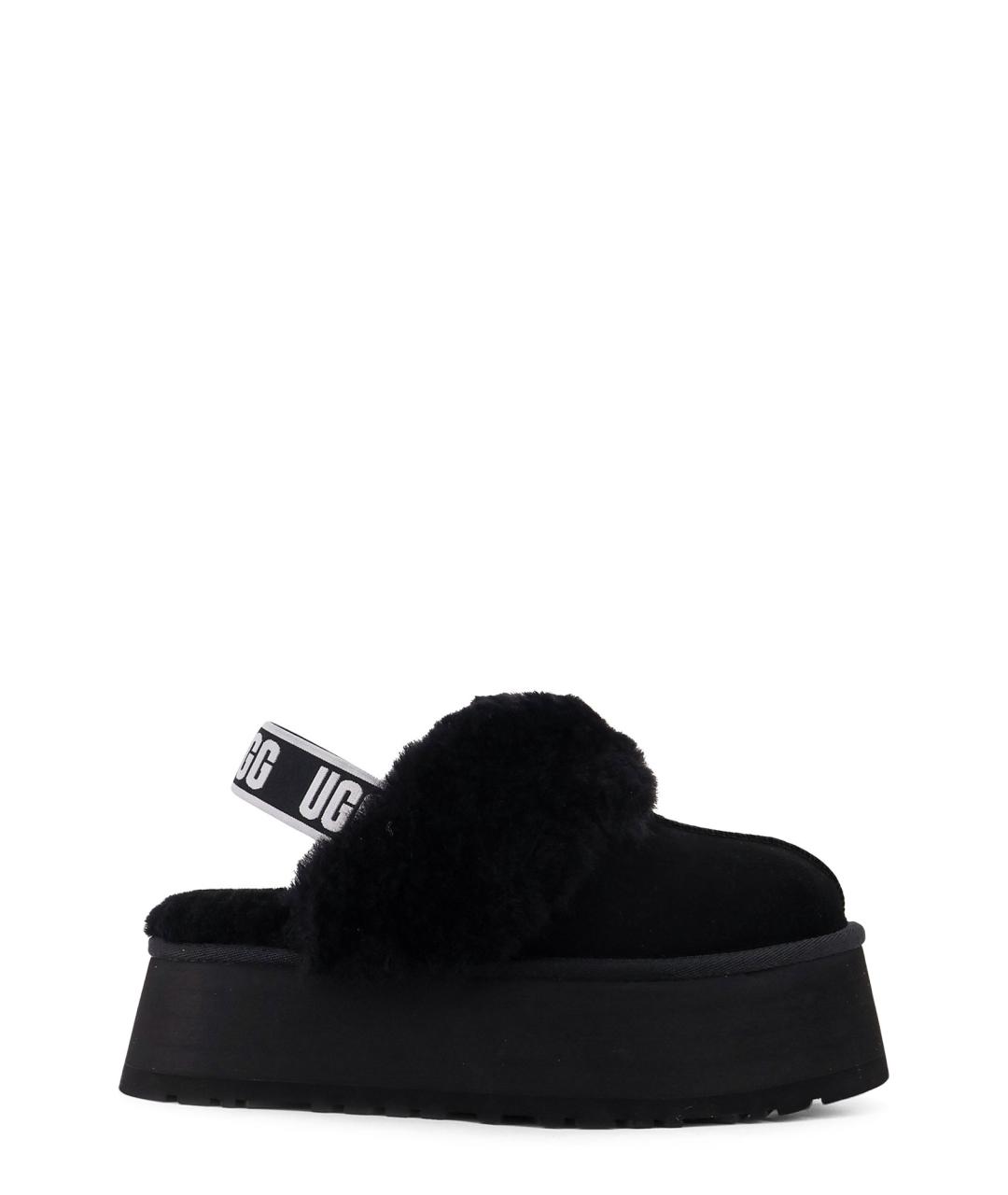 UGG AUSTRALIA Черные замшевые сабо, фото 1