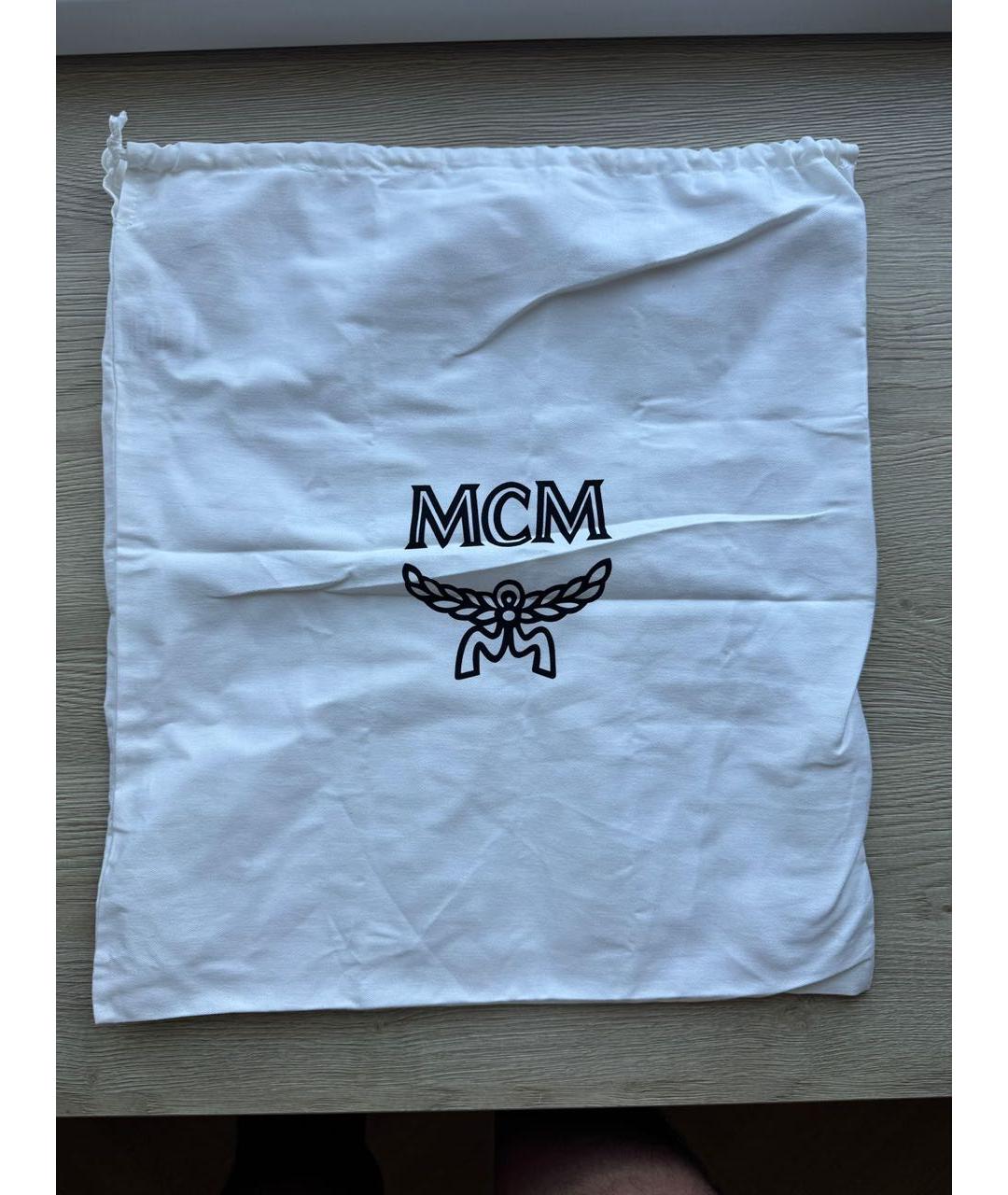 MCM Черная поясная сумка, фото 8