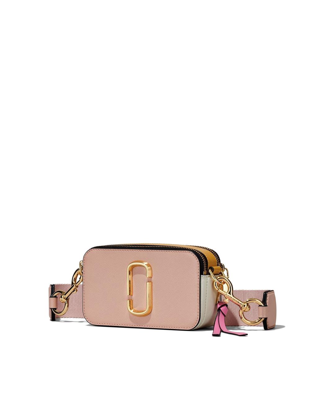 MARC JACOBS Розовая кожаная сумка через плечо, фото 2