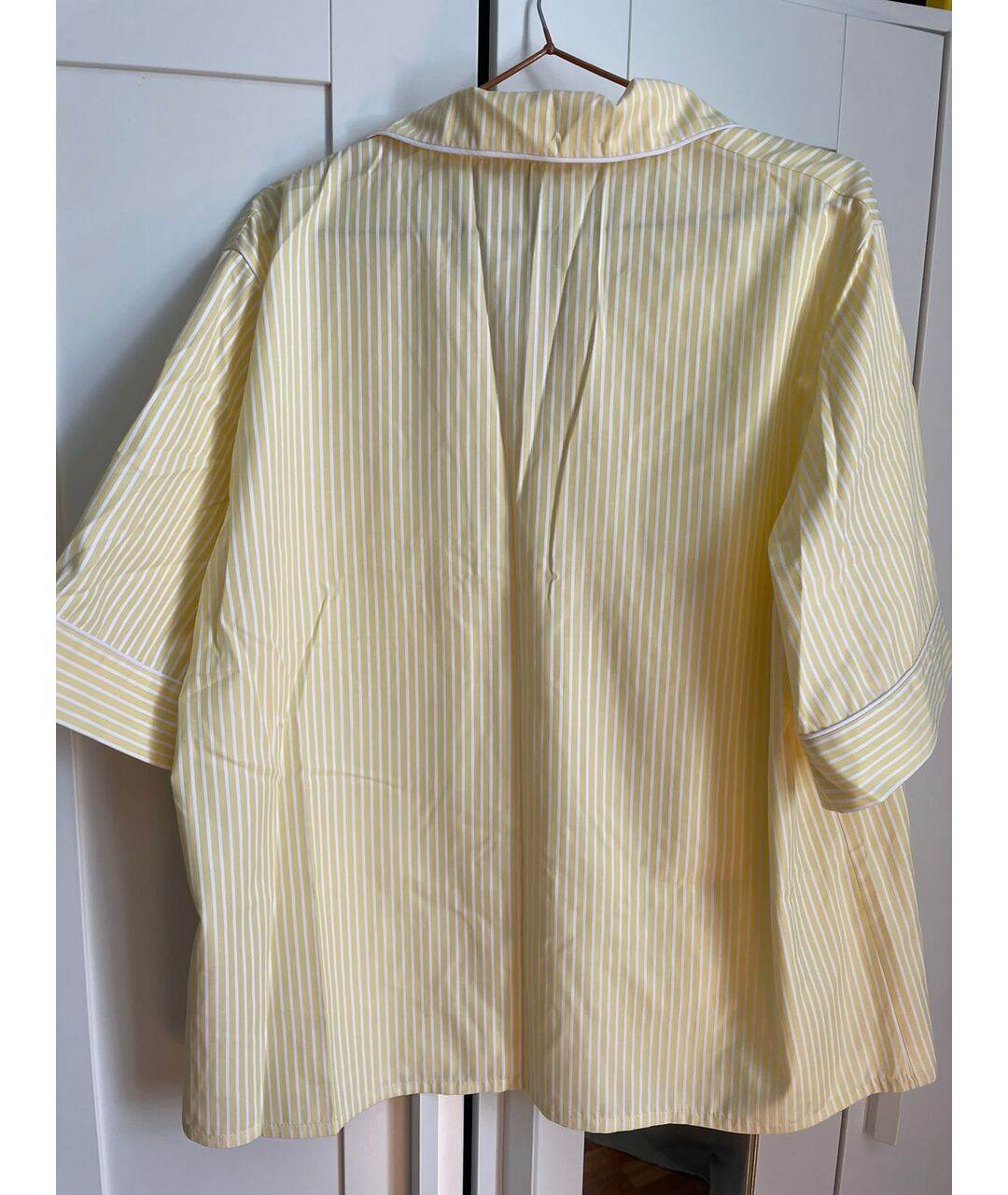 YANA DRESS Желтая хлопковая пижама, фото 3