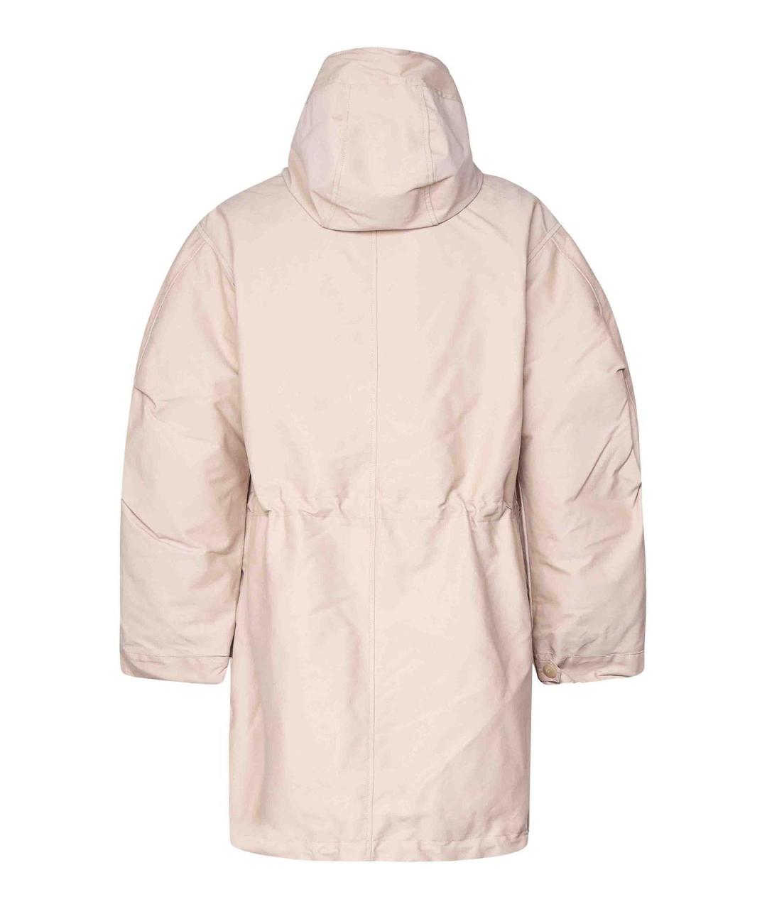 JACQUEMUS Бежевая полиэстеровая парка, фото 2